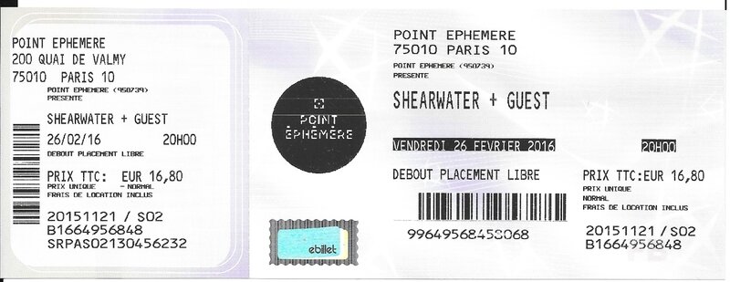 2016 02 26 Shearwater Point Ephemere Billet