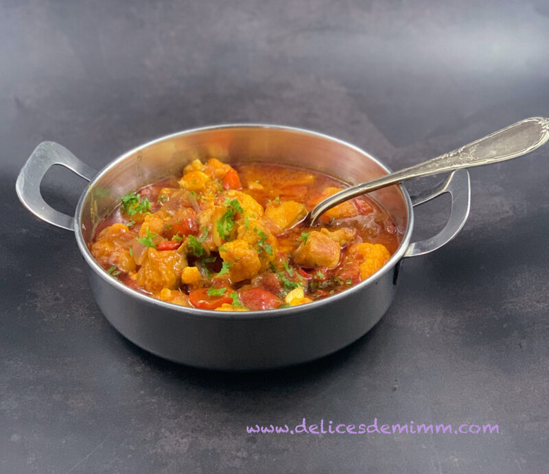 Curry de Madras au poulet 4