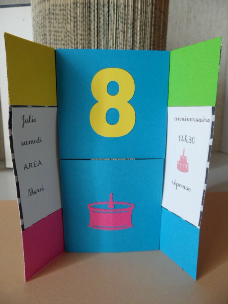 La Carte Anniversaire De Julie Made By Newscrapeuse