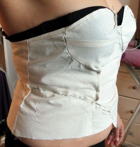 Bustier moulage