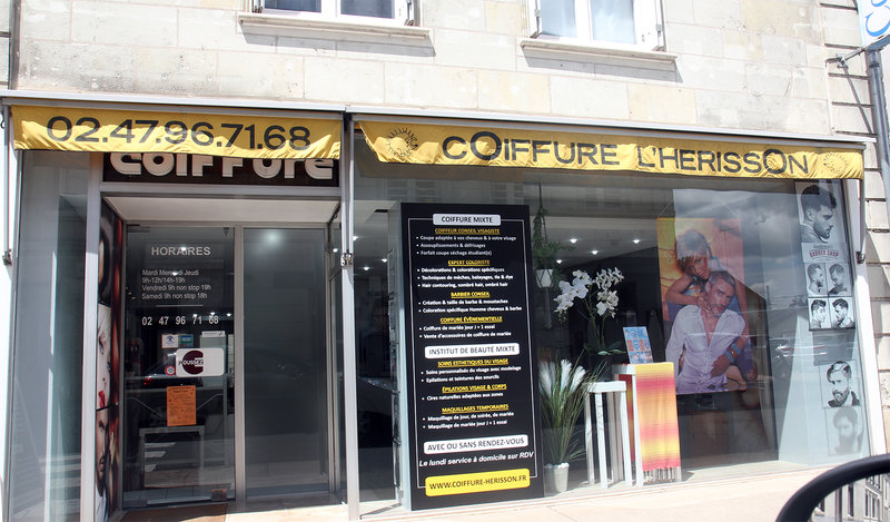 ALAINFINITIF Ham-sur-Heure-Nalinnes Belgique coiffeur - devanture...bulent