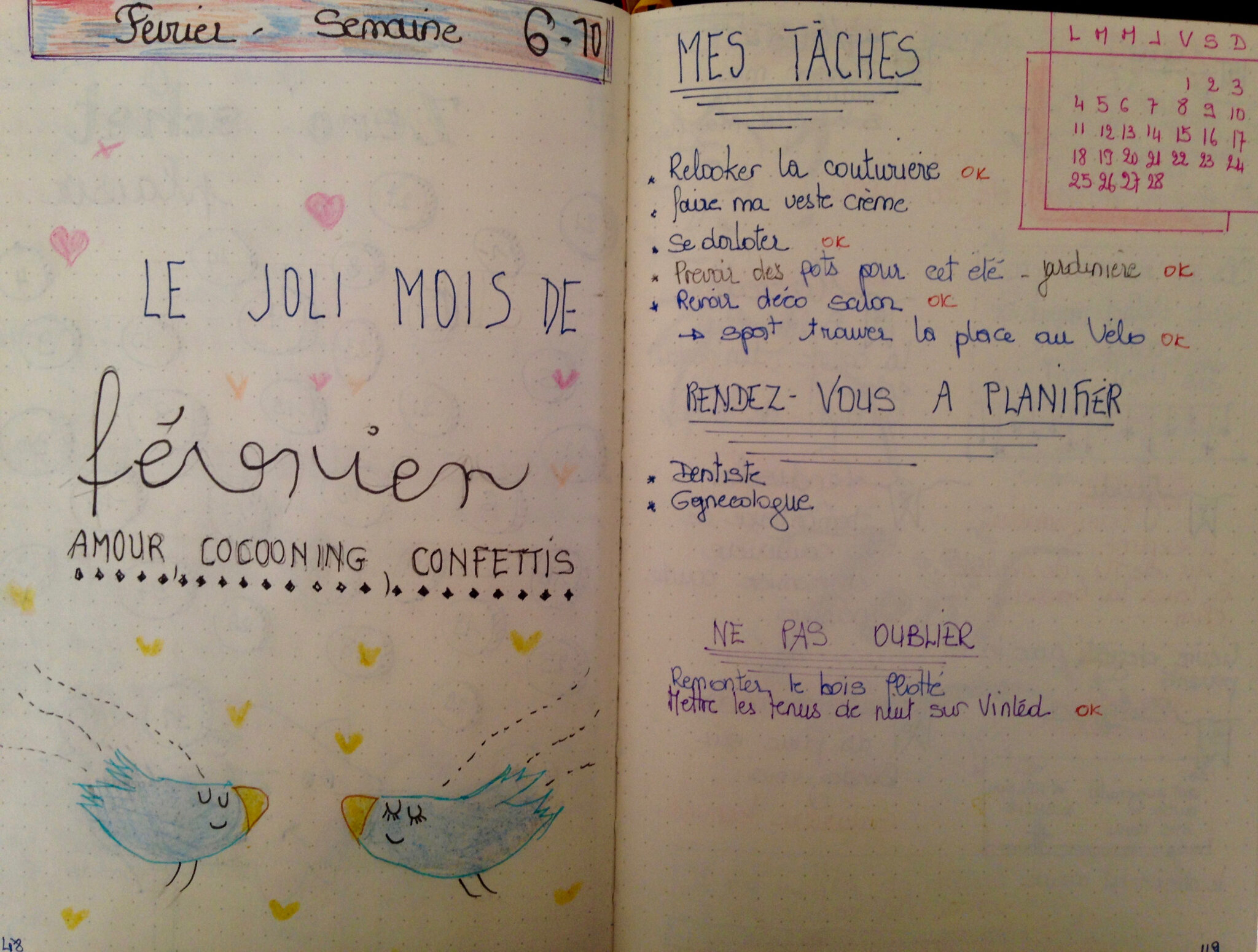 Bullet Journal Idees Pages Mensuelles Journal Du Corps Et De L Esprit