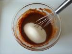 Moelleux à la pralinoise sauce vanille (7)