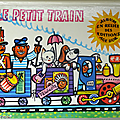 Livre collection ... le petit train (1973) * livre en relief pop-up