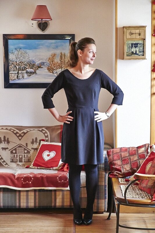 Robe Bordeaux Romanne Couture 6