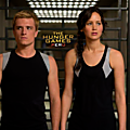 Katniss and Peeta Catching Fire