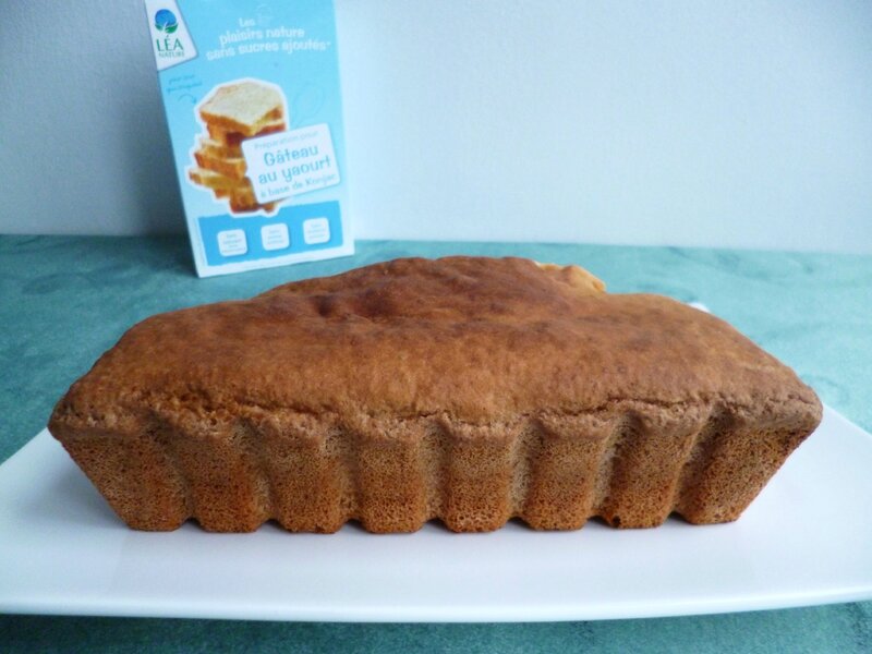 Gateau Au Yaourt Hyperproteine Au Konjac Sans Sucre Ni Beurre Ni