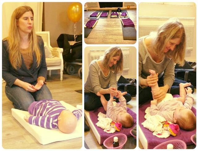 Atelier massage Une mère une fille ©Kid Friendly