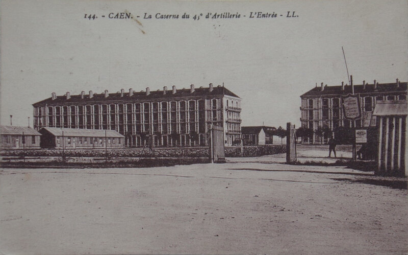 Caen, La caserne du 43e d'artillerie