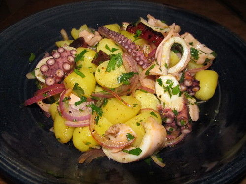 Salade De Poulpe Au Chorizo Les Festins Du Quotidien