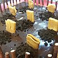 Gâteaux cimetierre halloween