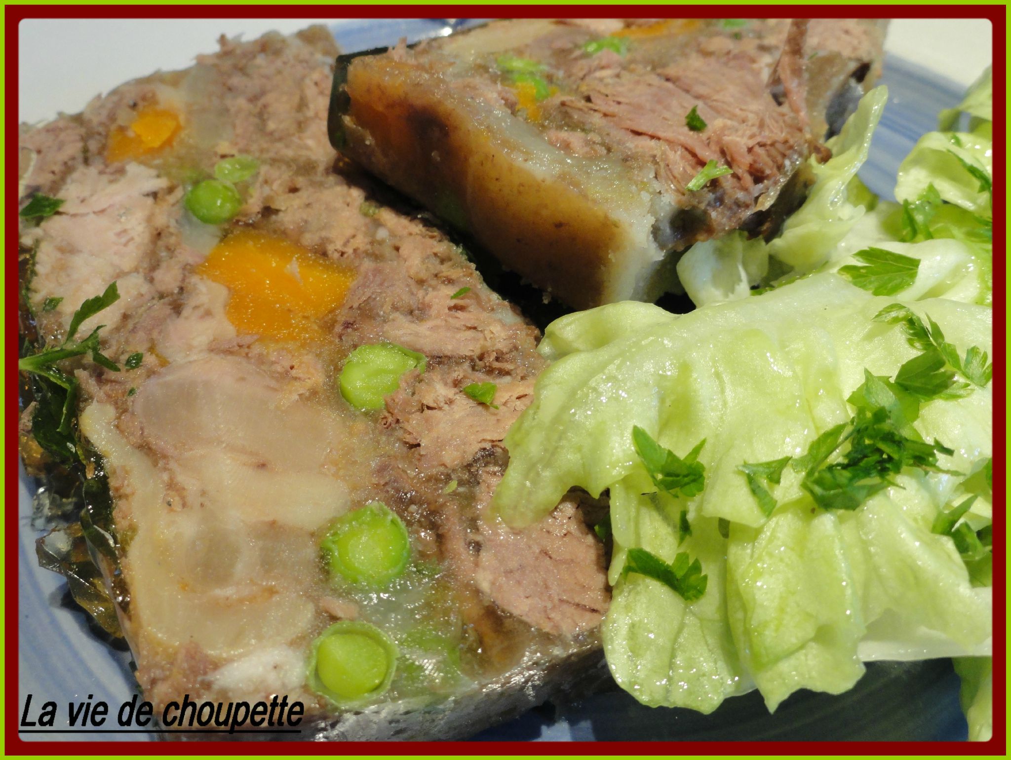 TERRINE DE BOEUF EN GELEE Quand Choupette et Papoune cuisinent