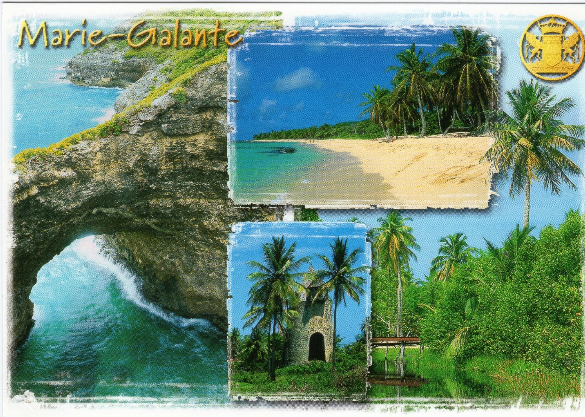 MARIEGALANTE EDITIONS EXBRAYAT GUADELOUPEDESIRADEMARIE/GALANTE