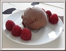 glace au chocolat noir glace au chocolat noir