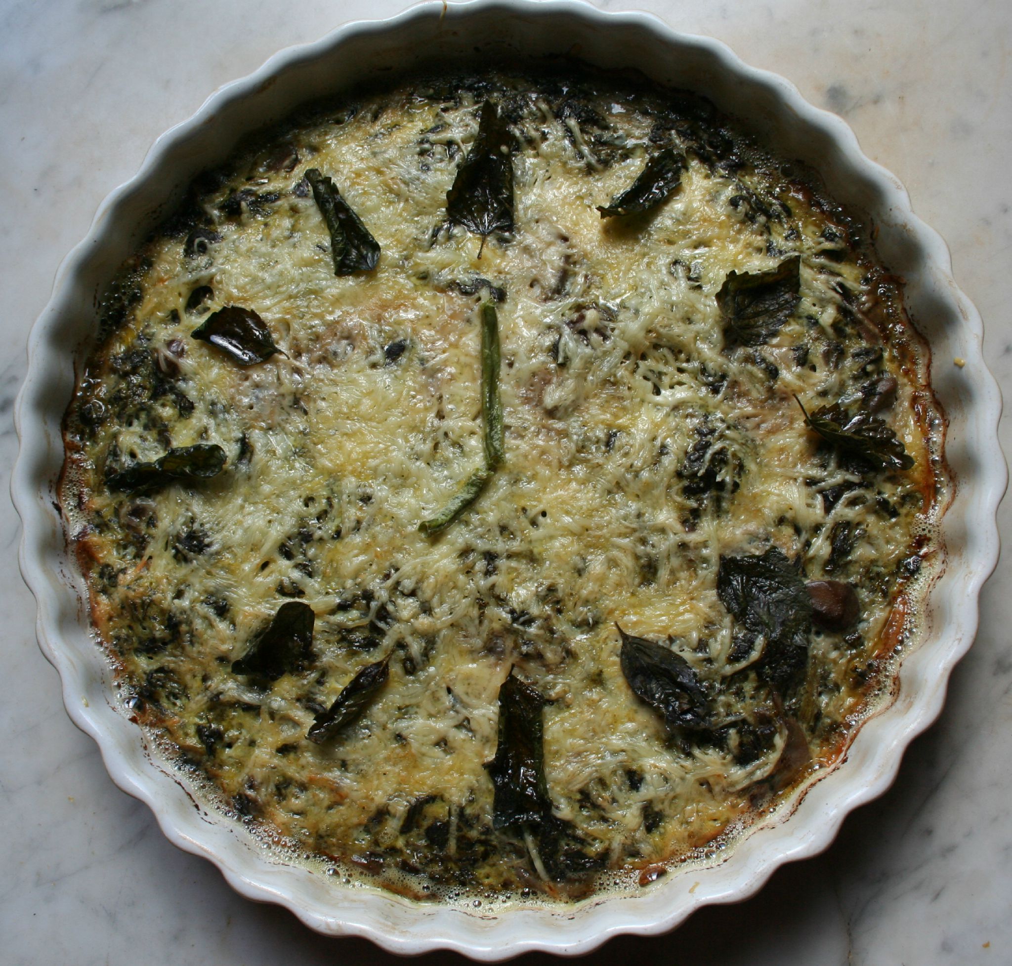 recette Omelette aux moules et aux cèpes pour 4 personnes 