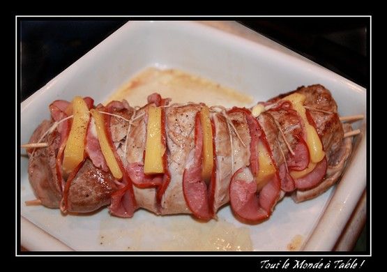 Filet Migon De Porc Orloff Ou Fromager Bacon Comte Raclette