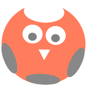 petit coussin hibou