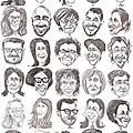 Joie et creation c'est l'art de la caricature!