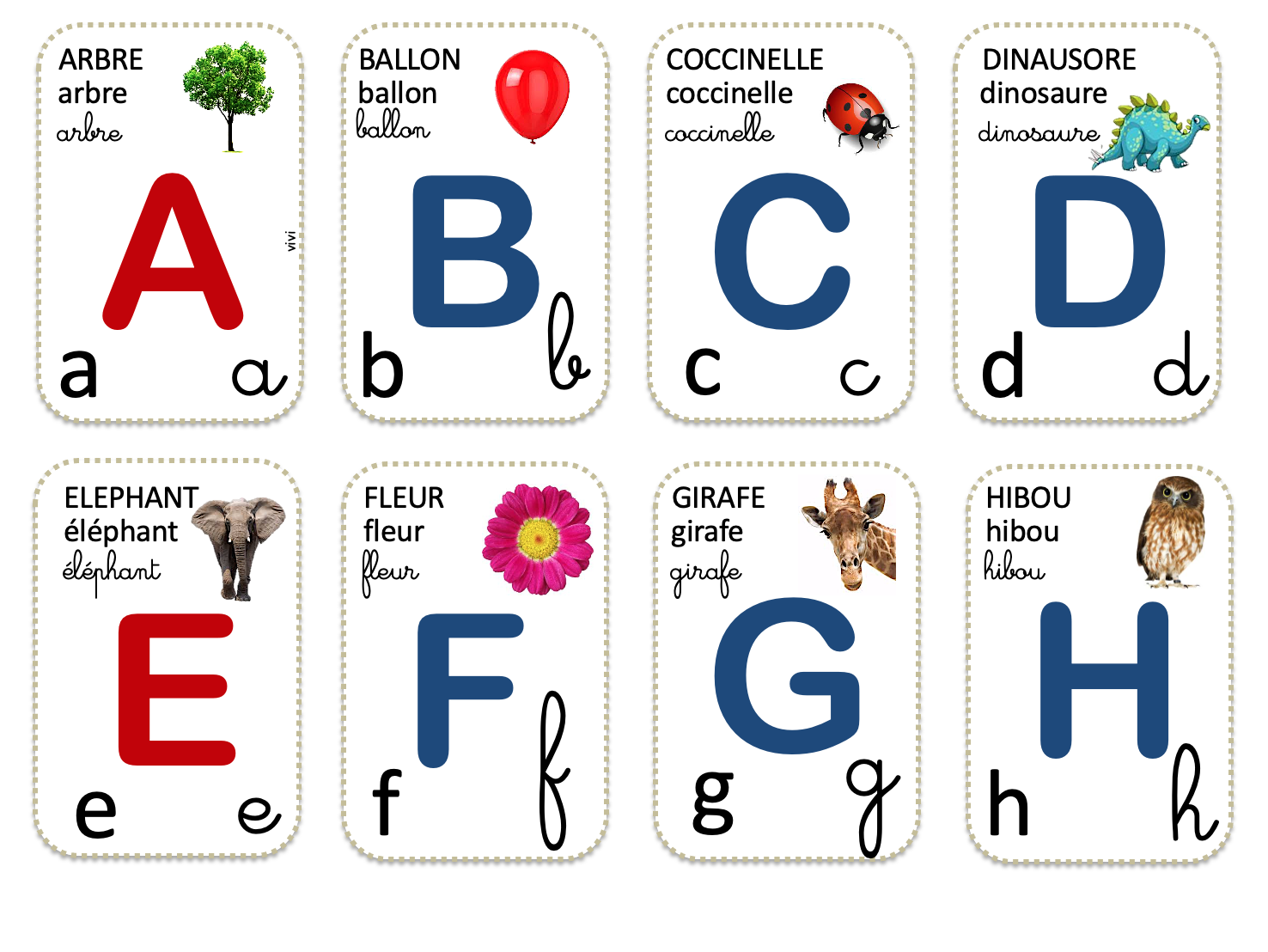 Comment apprendre les lettres de l alphabet en maternelle  Apprendre les  lettres, Les lettres majuscules, Écrire en cursive