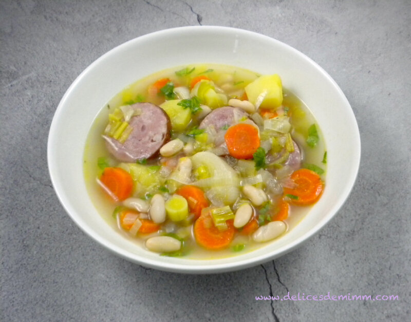 Soupe rustique à la saucisse de Morteau 5