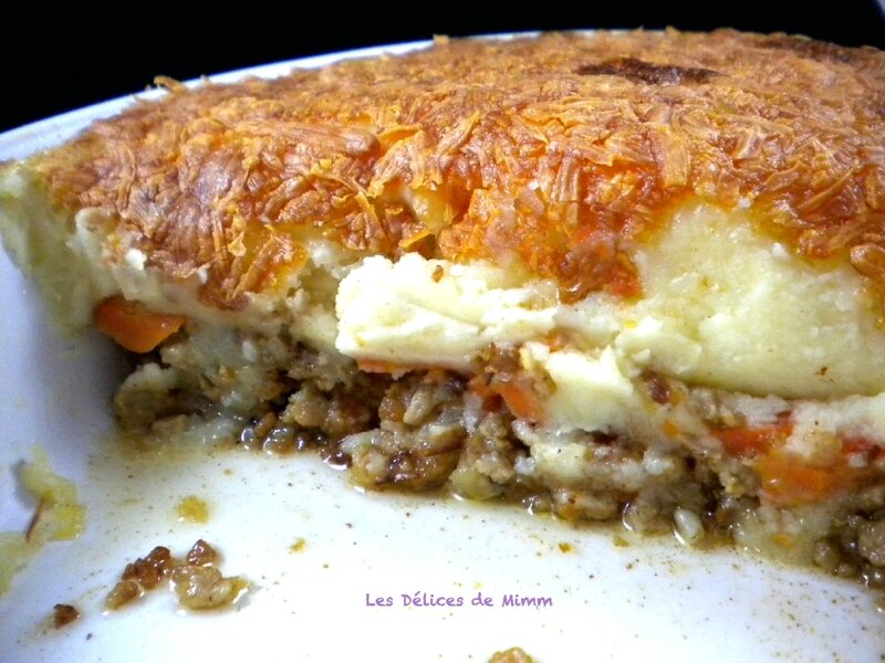 Hachis Parmentier aux carottes 2