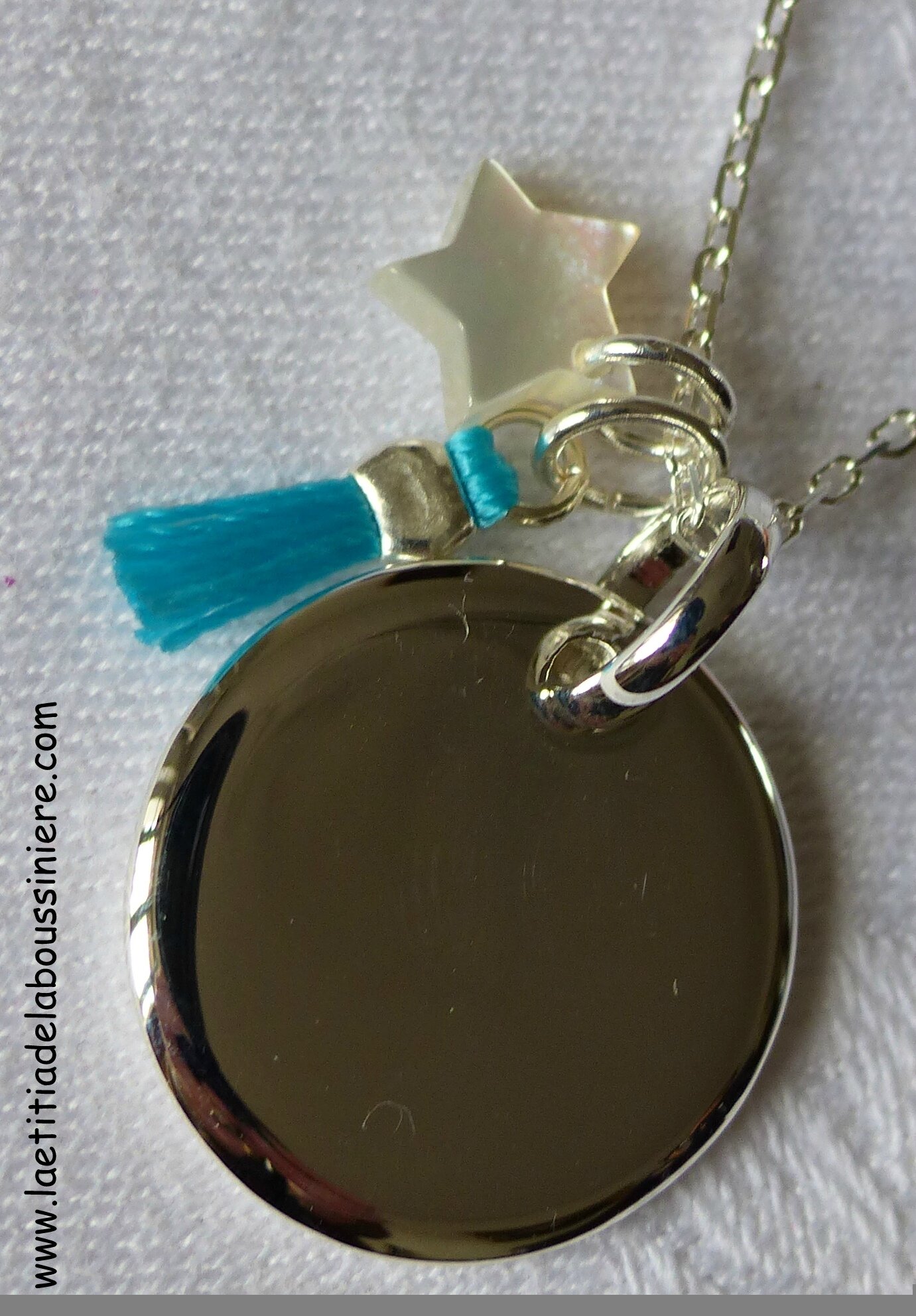 Collier Mary (turquoise) - 59 € (détails)