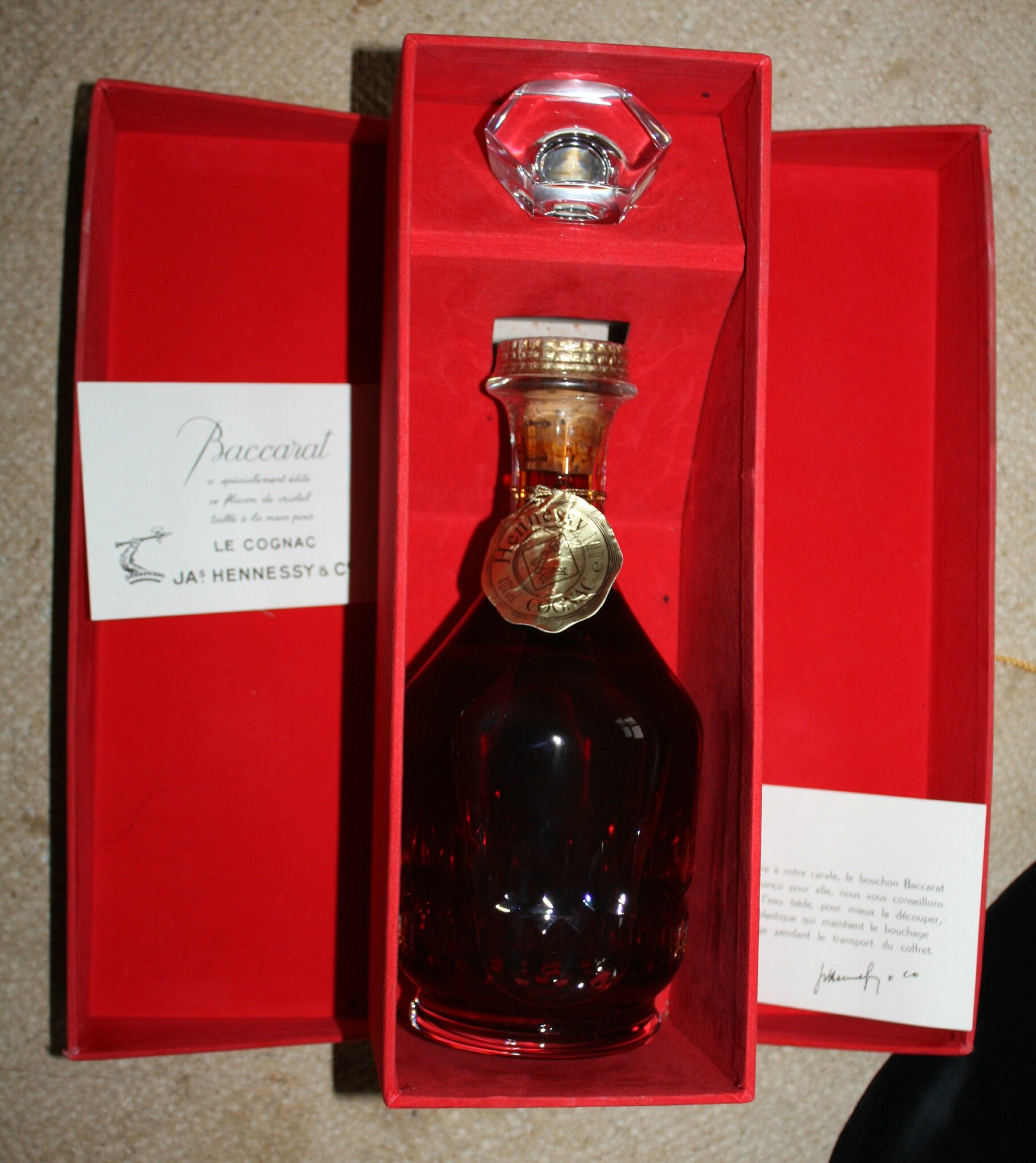 Carafe Baccarat Cognac Hennessy (Australie - Australia)