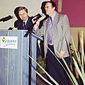 André Kaspi et Pierre Brasme durant le débat