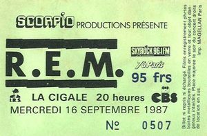 1987_09_REM_La_Cigale_Billet