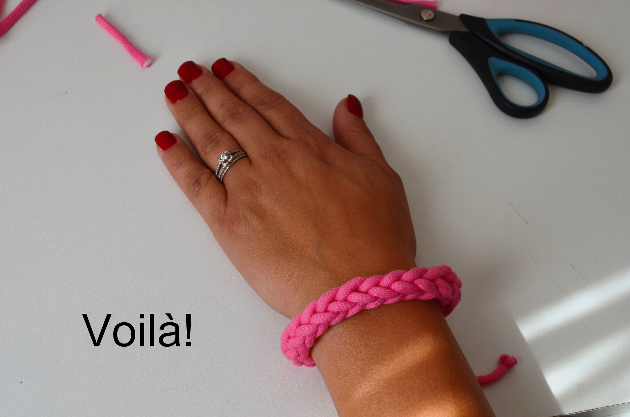 DIY, un bracelet fil - La chouette bricole