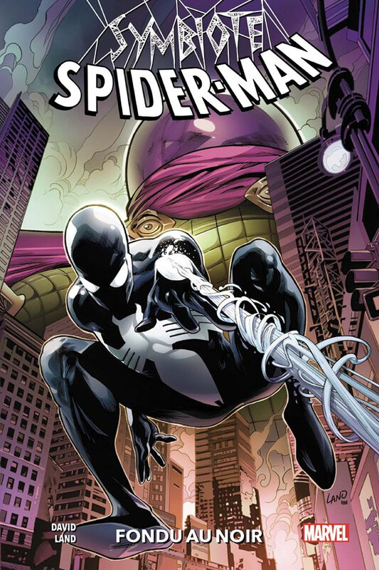 100% marvel symbiote spiderman fondu au noir