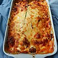Lasagnes de courgettes