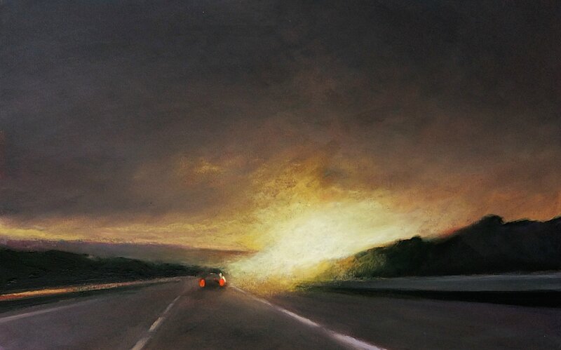 k nowhere 53 janv 2016, pastel 48 x 32 cm