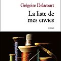 La liste de mes envies