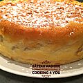 Gâteau magique pomme/poire/vanille