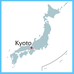 kyoto carte du japon