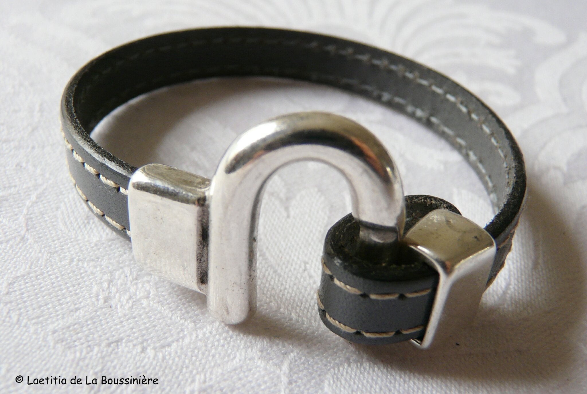 Bracelet Etrier (gris)