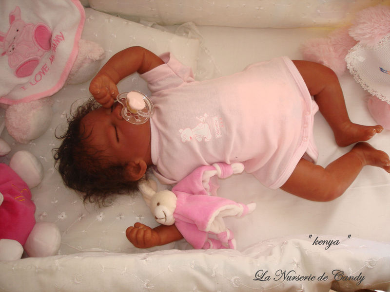 Petite Fille Noir Reborn Photo De 0 18 Kenya Bebe Reborn Nord Pas De Calais La Nurserie De Candy Reborning