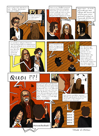 Fan'art d'une fan'fic - Harry Potter, les Maraudeurs (Page 2 couleur) - Le  blog de Than