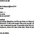 Baghira la fille d'UROS DE LA DULLAGUE née en ALLEMAGNE