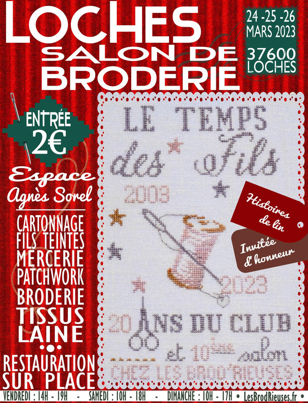 Affiche SALON MARS2023 X