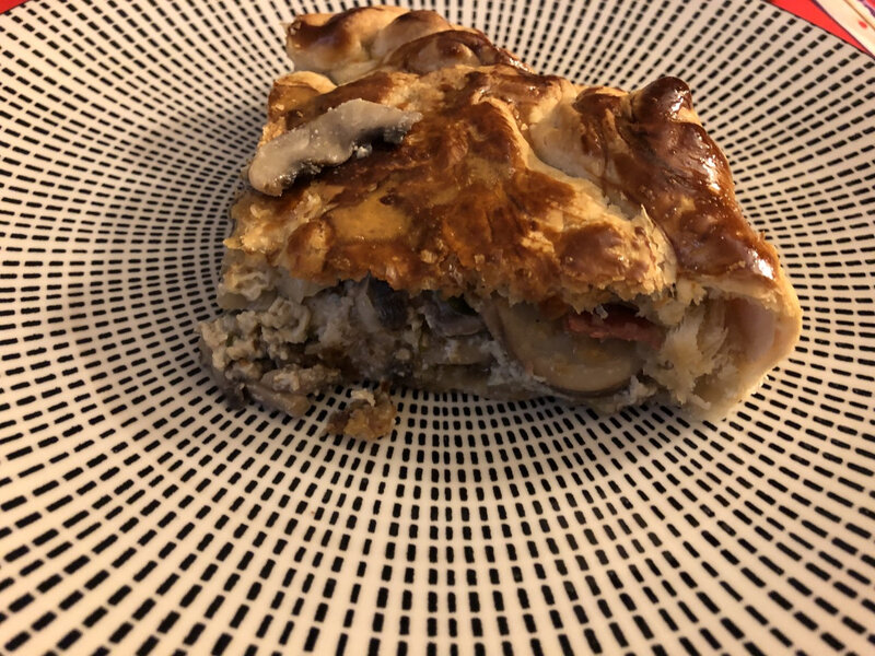 TOURTE AUX CHAMPIGNONS - PETITES GOURMANDISES