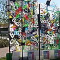 COMPOSITION Recyclage BIDONS lessive - Recyclage bidons lessive - Rognac employés municipaux fête Développement Durable