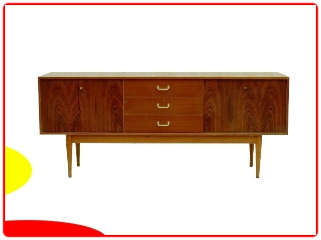enfilade Uniflex vintage scandinave 1950