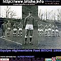 1969 équipe de foot régimentaire