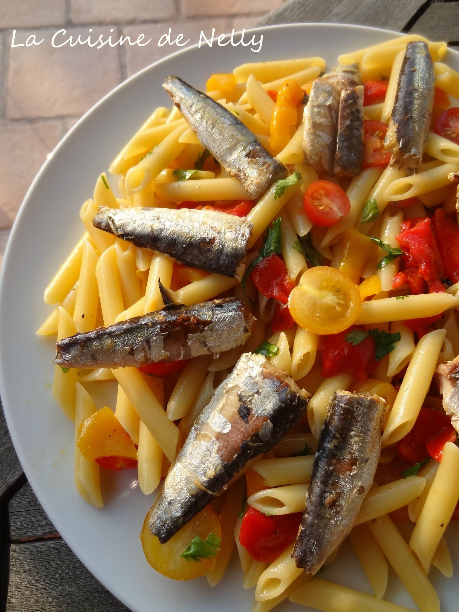 Sardines grillées et salade de pâtes simple et rapide par KOMI ÉPICES –  KOMI Epices