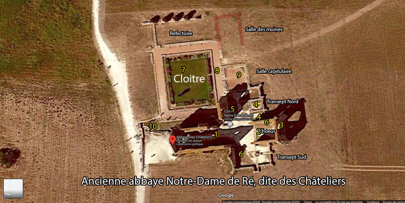 Ancienne abbaye Notre-Dame de Ré, dite des Châteliers