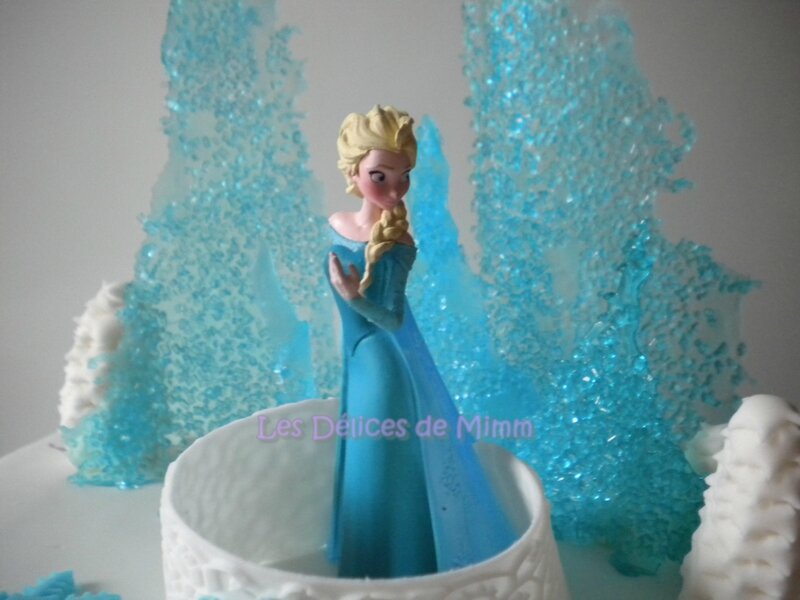 Gâteau La reine des neiges (Frozen) 8