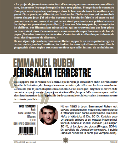 jerusalem terrrestre catalogue 2