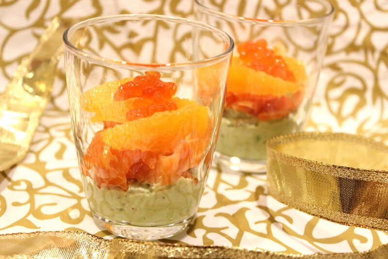 Verrine Au Saumon Orange Et Guacamole Pour Ceux Qui Aiment